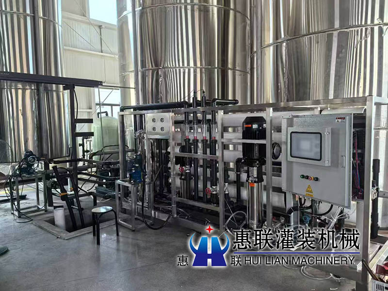 上海水處理設備安裝現場